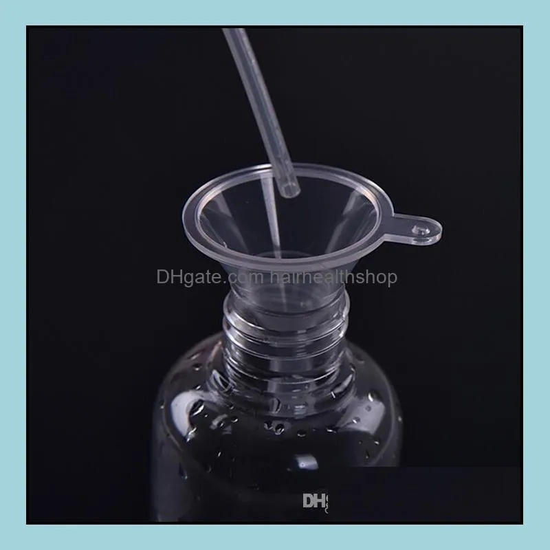 plastic mini small funnels for perfume liquid  oil filling empty bottle packing tool beauty tools