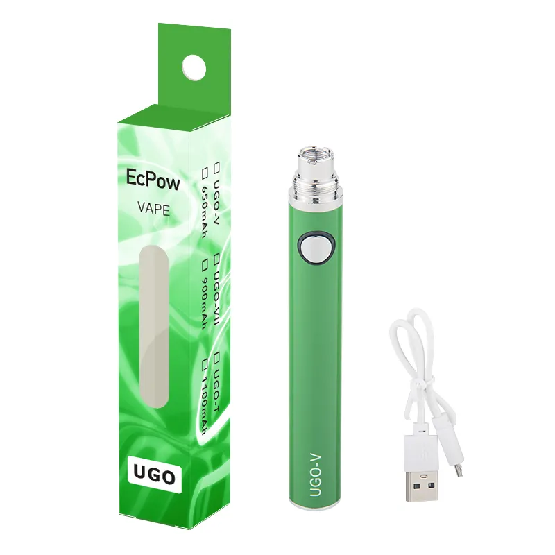E-cigarettstarter Kit Top USB Pass-Through Battery EGO UGO-V E CIG VAPE MED USB-laddare