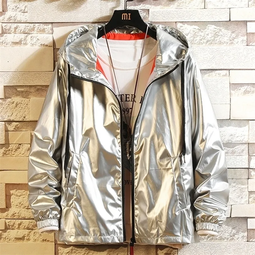 Mens silver sales reflective jacket