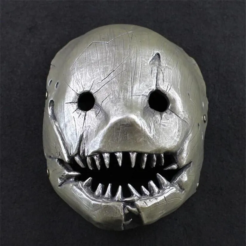 Masque de jeu en résine Dead by Daylight pour le trappeur, masque Evan, accessoires de Cosplay, accessoires d'halloween 240V2311