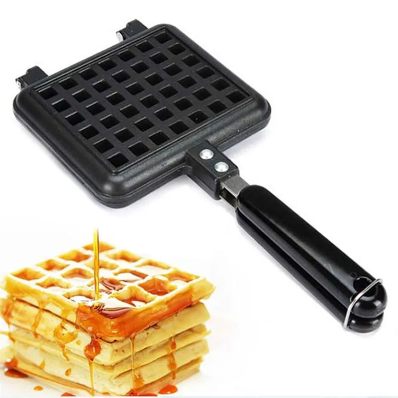 Backformen Elektrische Waffeleisen Sandwich Eisen Home Küche Kuchen Ofen Frühstück MakerBacken