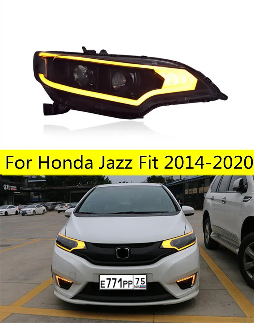 Honda Jazz Fit Far Montajı için LED Far