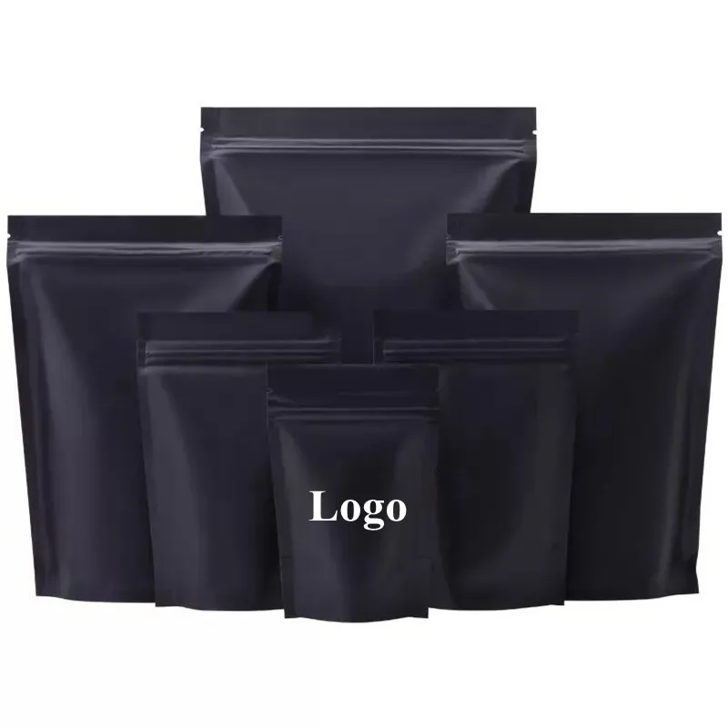 Настроить PE PVC Mylar Bags Low Moq Пользовательские напечатанные напечатанные напечатанные стенд вверх по мешкам молнии сверху мягкий сенсорный пластмассный мешок пищевой сорт самоуплотняющиеся упаковочные пакеты с пользовательским логотипом