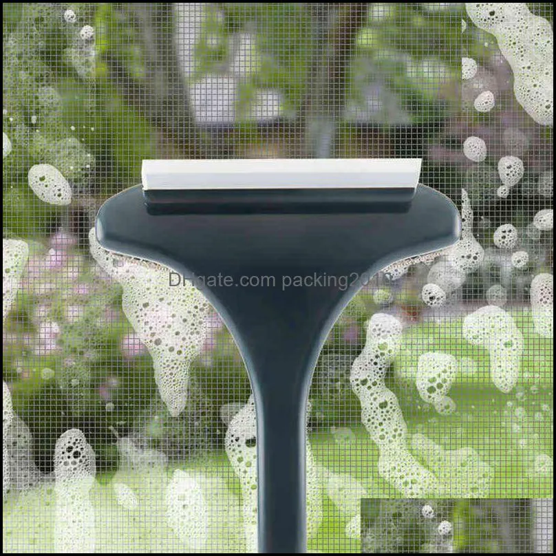 pp window screen brush glass clean wiper scraper cleaner bathroom mirror wipers scrapers cleaning accessories vtmtl1257