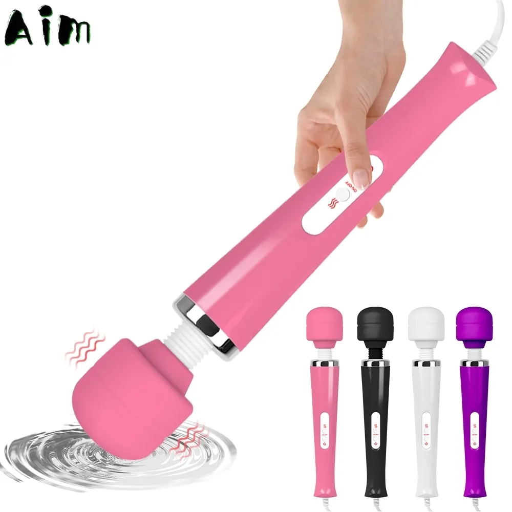 Erotic Toy 10 Speeds EU/US Plug Big Size AV Rod Stick Vibrator sexy Toys for Women Clit Stimulator Magic Wand
