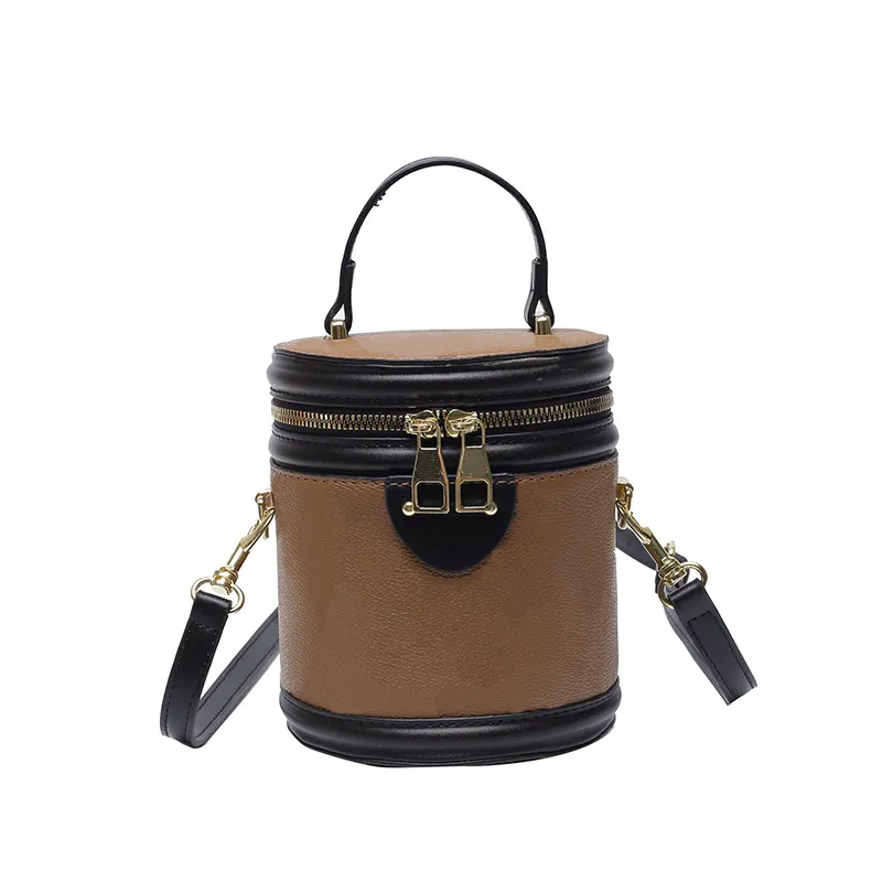 Designer Bolsa Crossbody for Women em forma de barril em forma de barre