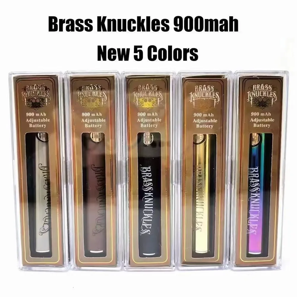 Brass Knuckles Vape Battery 900mAh 650mAh Variable Voltage Preheat E