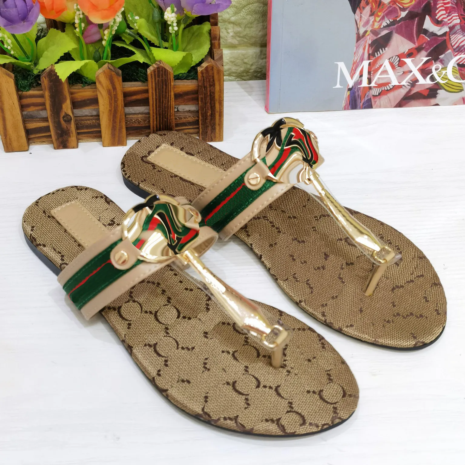 Flip flops womens shop designer