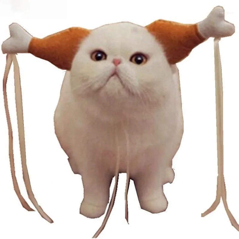 Turkey Chicken Drumstick Headband Dog Leg Hoop Party Funny Props Cat Headdress Lovely Accessories Costumes Pet Costume