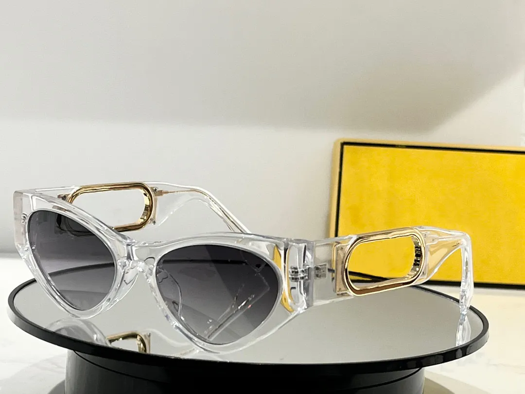 Sunglasses For Men and Women Summer Cat Eye FOL029 Style Anti-Ultraviolet Retro Plate Plank Special Full Frame Eyeglasses Random Box