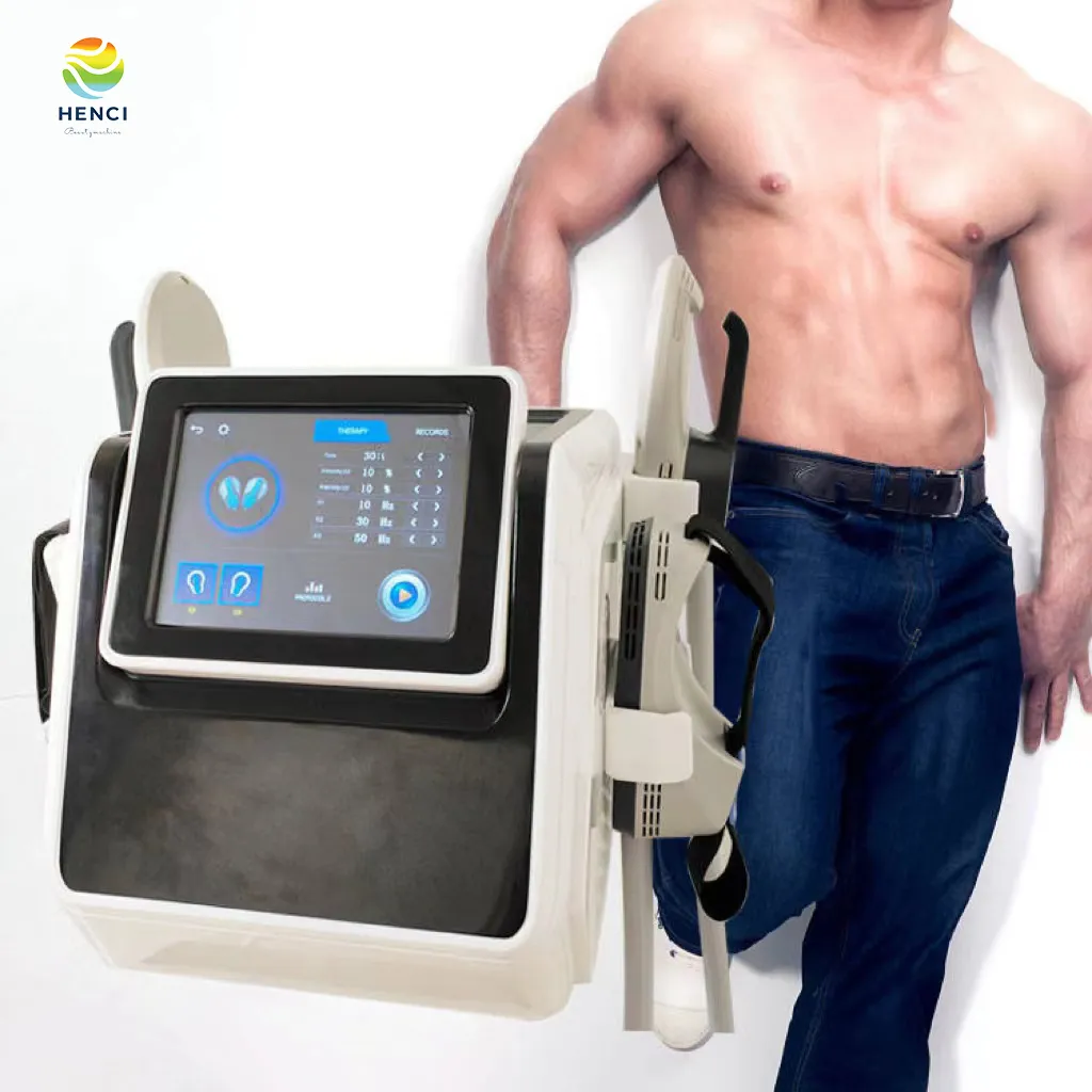 Stimolatore muscolare professionale per uso domestico che scolpisce il dispositivo di bellezza per la stimolazione muscolare ems