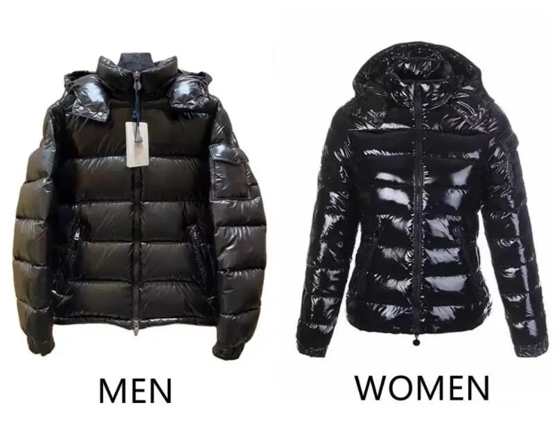 Vêtements d'extérieur pour femmes Manteau classique en duvet d'hiver Veste à capuche Designer Parka Hommes Vestes Lettre Fleur De Luxe Streetwear Homme Unisexe Manteaux S-XXL