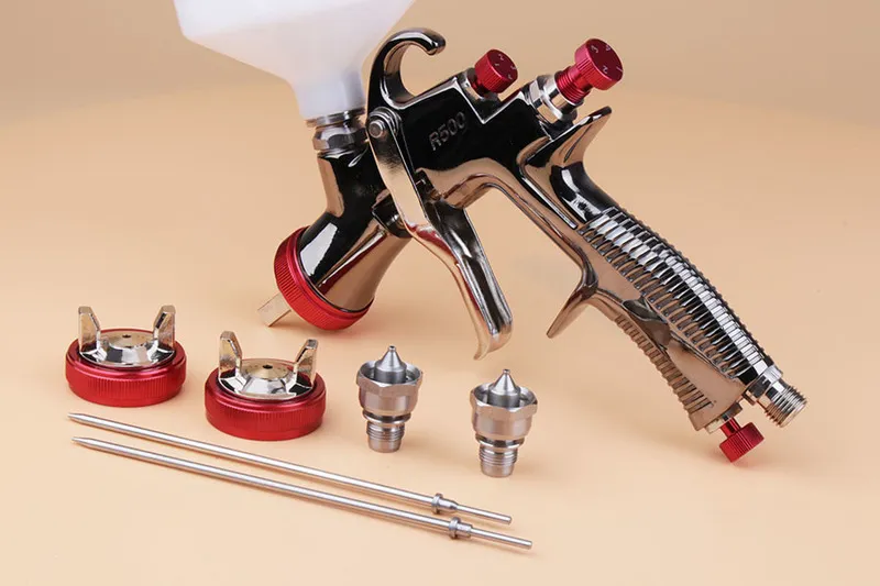 LVLP スプレーガン R500 自動車塗装ガン。 1.3mm1.5mm1.7mm2.0mm...を 