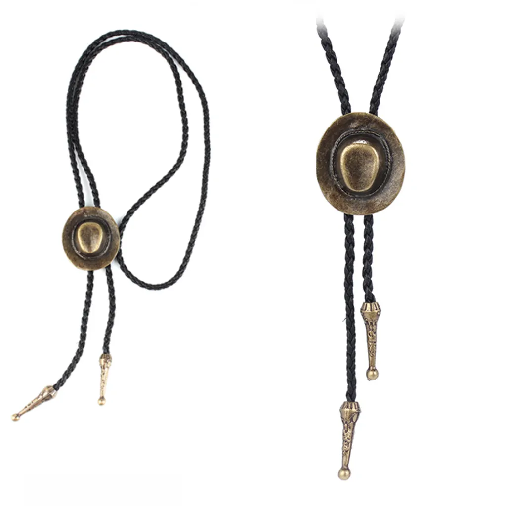 Bolo Tie Bronze Bolo Tips Kit  Hat Cap Necklace Indian Accessory