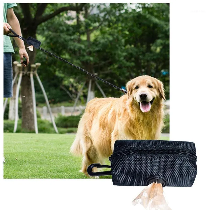 Dog Travel & Outdoors Pet Puppy Cat Pickup Toilet Oxford Cloth Bag Garbage Storage Holder Outdoor Supplies Dispenser