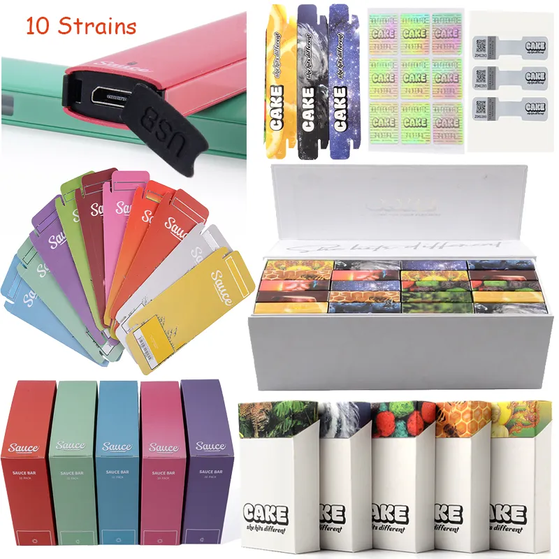 Cake Sauce Bar Rechargeable Electronic Cigarettes Disposable Empty Vape