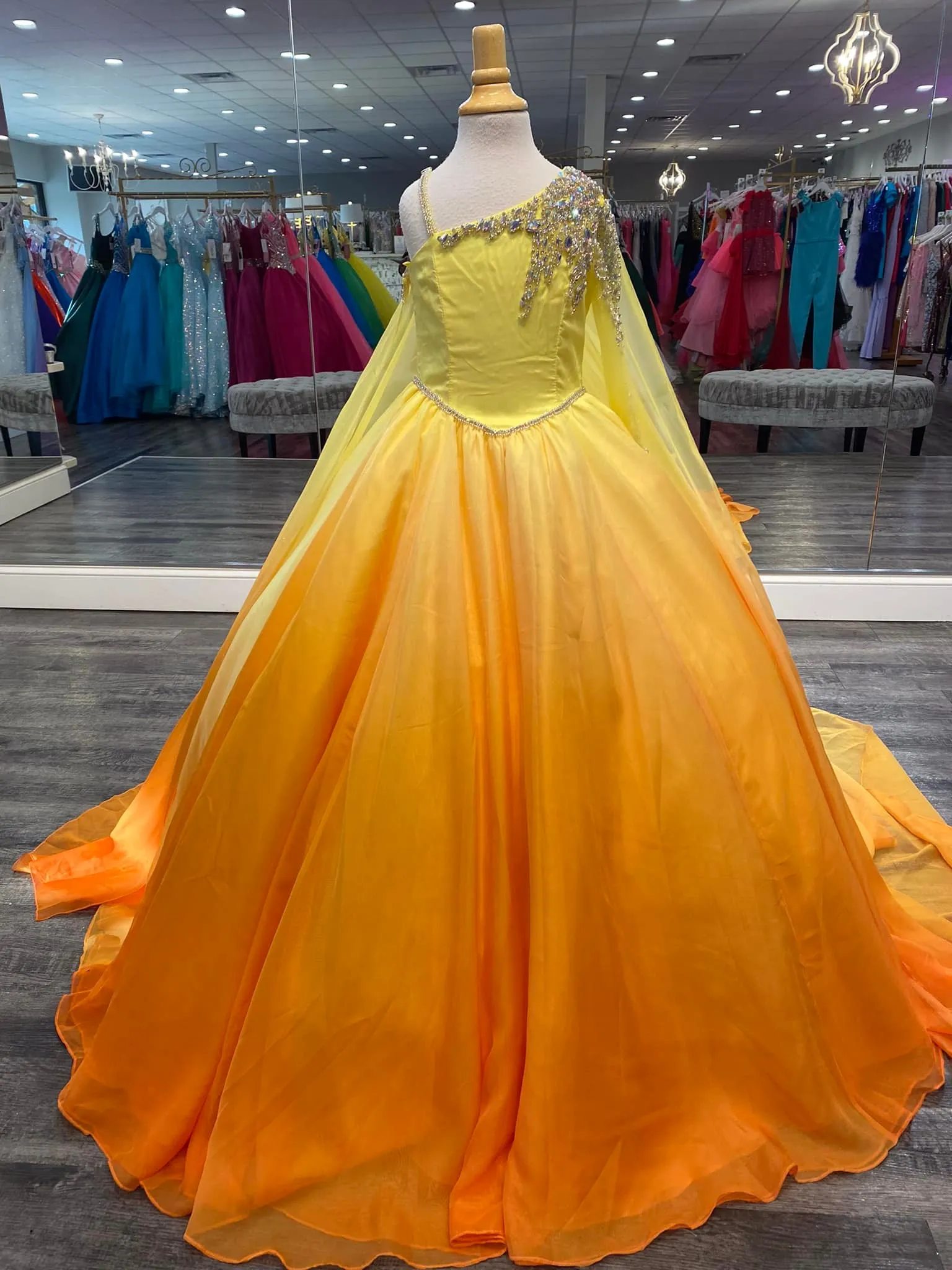 strapless open back dress Bask & Weave