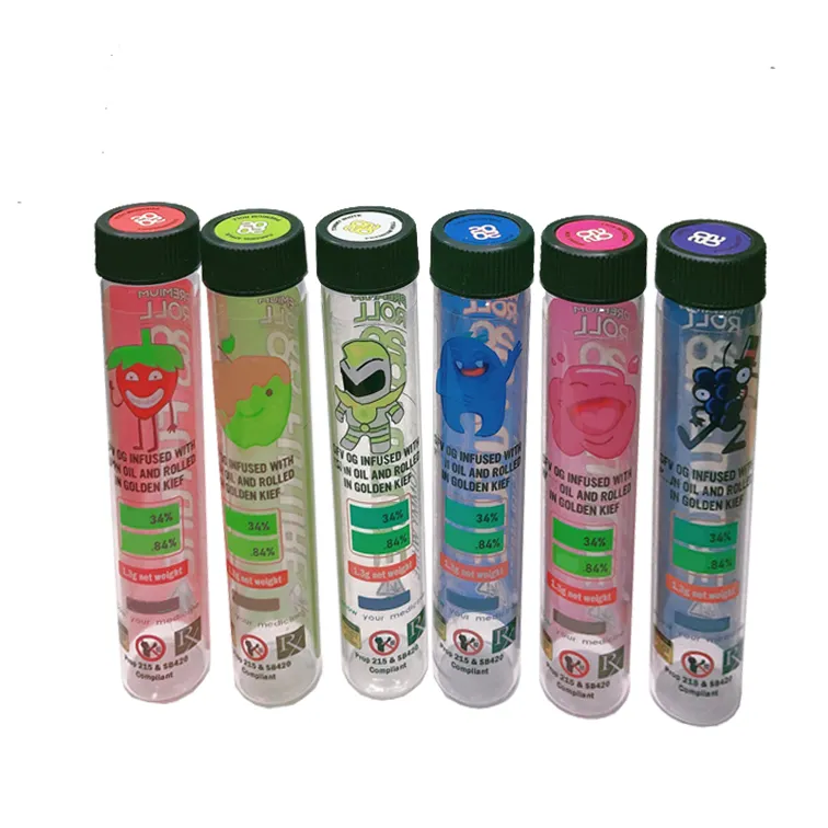 プレミアムロール2020 Future Preroll Glass Tube Packaging空のムーンロックダンクウッドパックウッドプリロールコーン鈍い卸売パッケージボトル