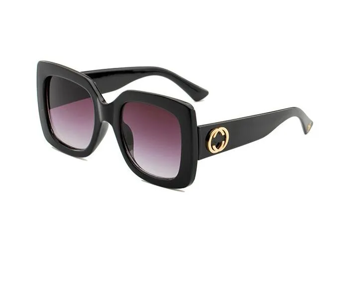 Designer lunettes de soleil marque lunettes extérieur nuances PC Farme mode classique dames luxe lunettes de soleil miroirs pour femmes