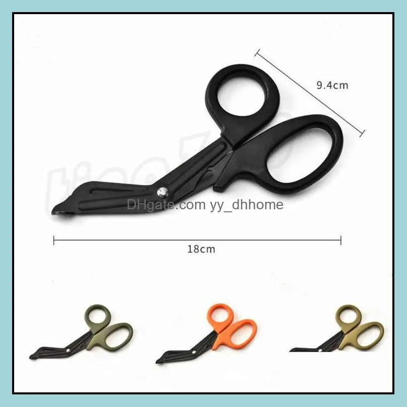 gear tactical rescue scissor trauma gauze emergency first aid scissors cut bandage cut cord outdoor paramedic scissor wq183