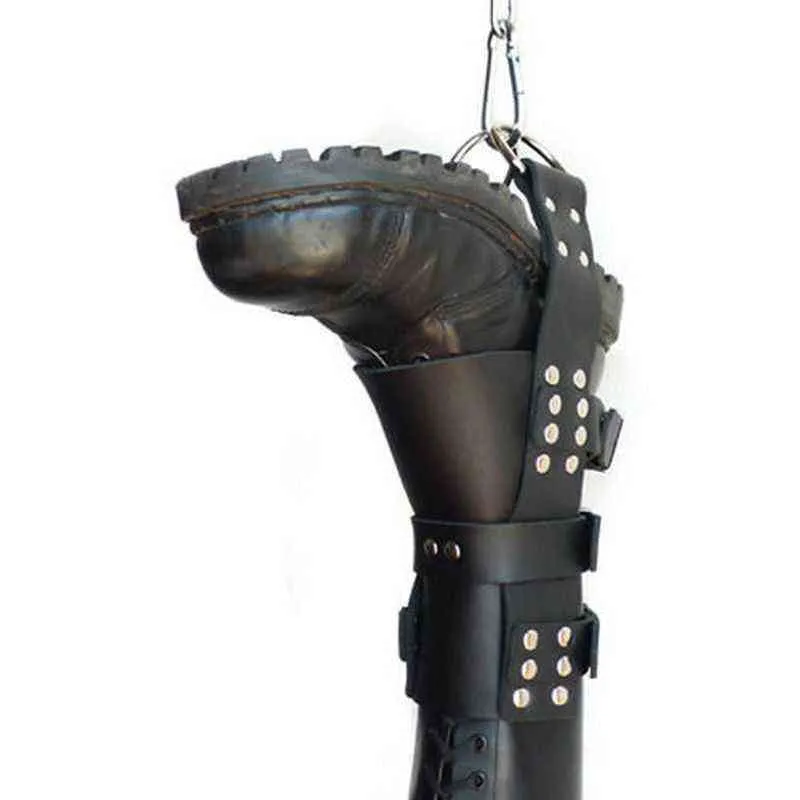 Nxy bondage ankel boot suspension manschetter fötter bindemedel begränsningar rollspel hängande sele dräkt bdsm sex leksaker par roligt 0418