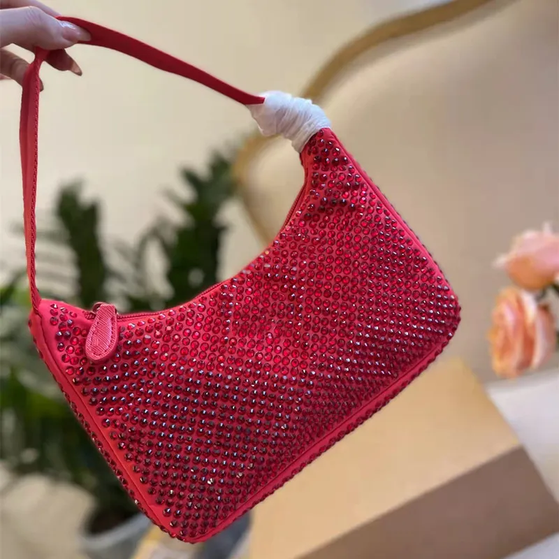 Luxury Rhinestone Rhinestone Shoulder Bag With Shiny Diamonds Womens ...