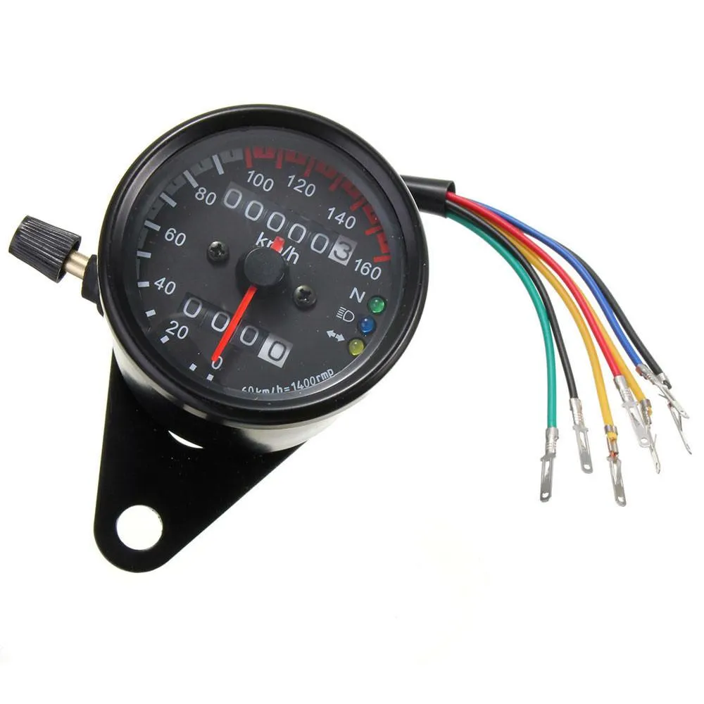 LED-Hintergrundbeleuchtung, Motorrad-Tachometer, Kilometerzähler, Nachtlesbares Geschwindigkeitsmessgerät, Anzeigetafel, Motorrad-Universalinstrument