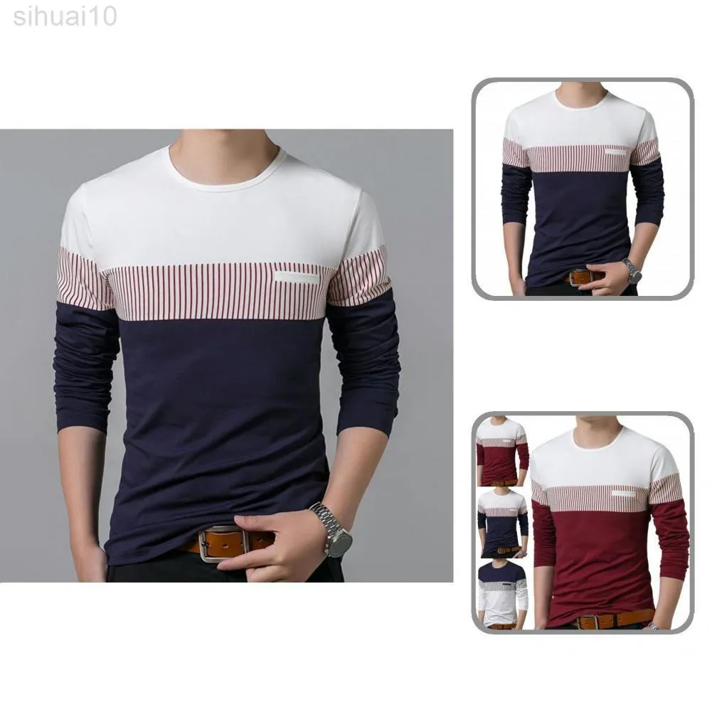 クイックドライスタイリッシュな柔らかいスリムセータースプリングセーターワーク用L220801のための簡単な男性シャツのセーター