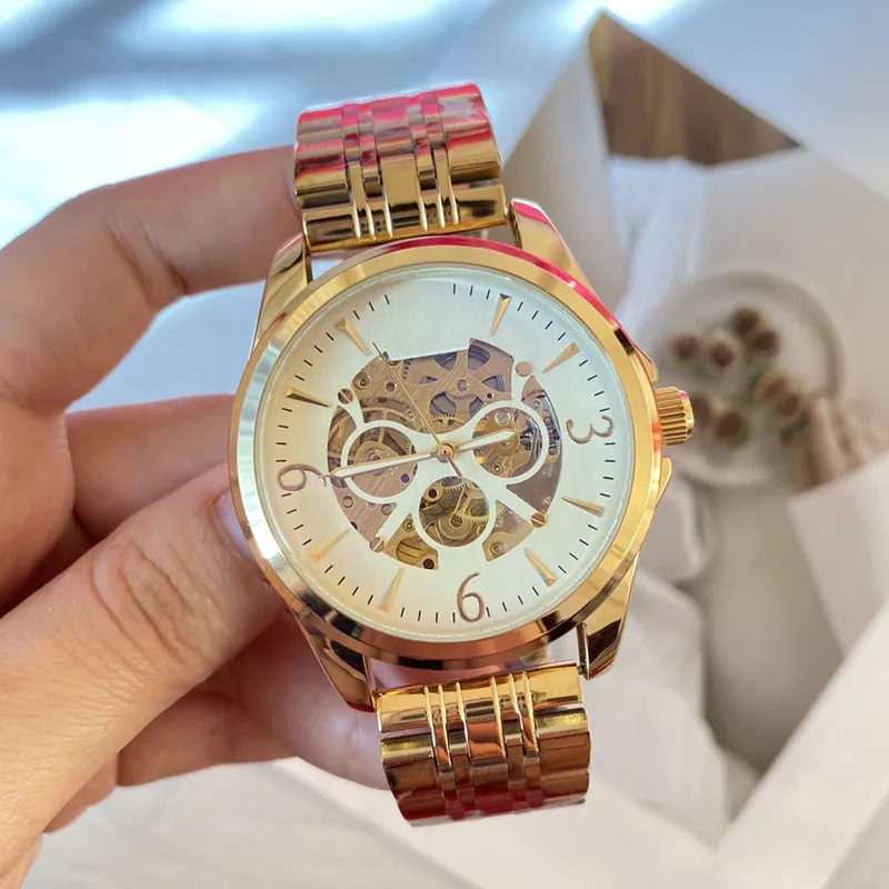 2023 New Mens Watches Three Stitches Series Automatic Mechanical Watch عالية الجودة الأوروبية العالية الفاخرة العلامة التجارية Wristwatch Stele Strap Strap