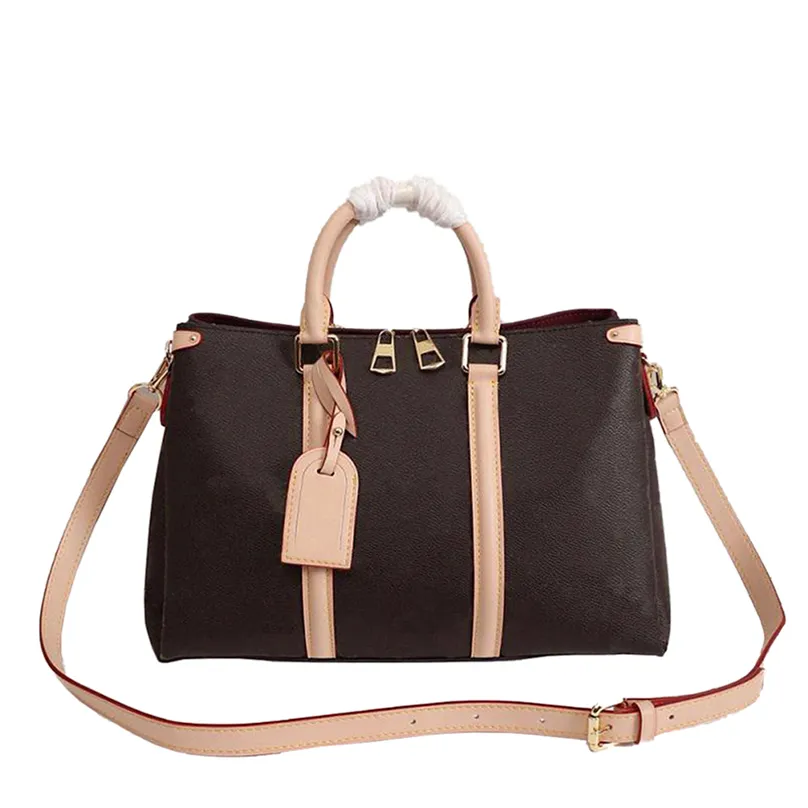 M44898 TOP mode vrouwen schoudertassen portemonnee luxe designer klassieke merk vrouw lederen diagonale one-schouder Open handtas M44815 M44818