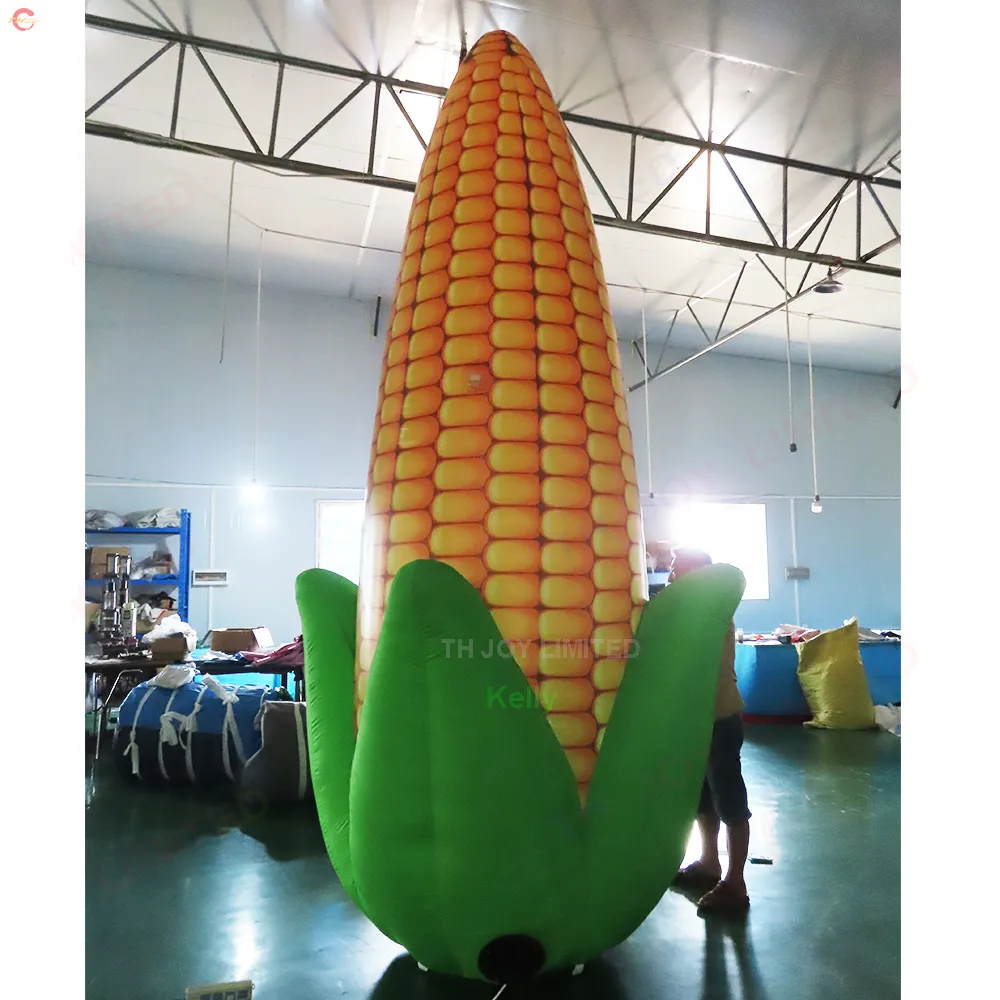 Free Ship Outdoor Activities advertising giant inflatable corn model ground balloon for sale