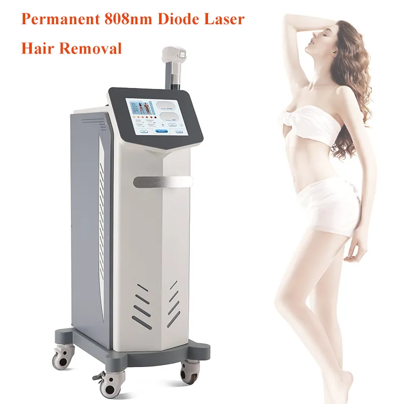 Professional diode laser hair removal machine 808nm Lazer remove hairs ICE Equipment