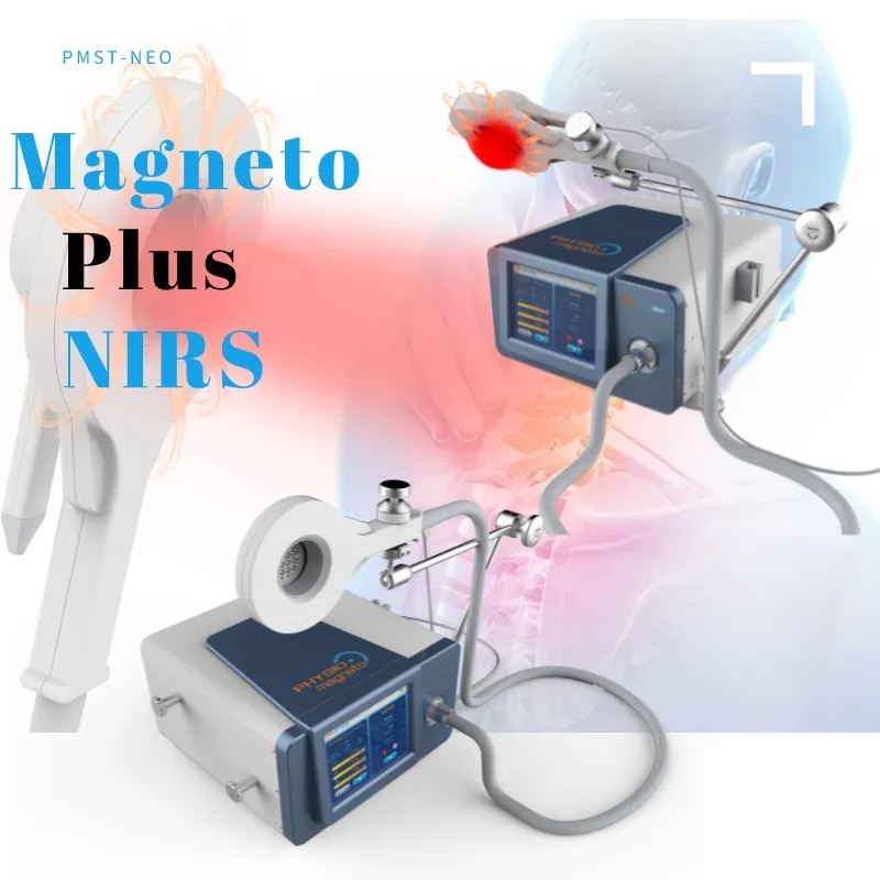 Low Laser INRS Infrarood Fysio Magneto Therapie Stimulator Machine Magnetische Pluse Magnetotherapie Apparatuur Voor Lage Rugpijn Sportblessures Beenmassage