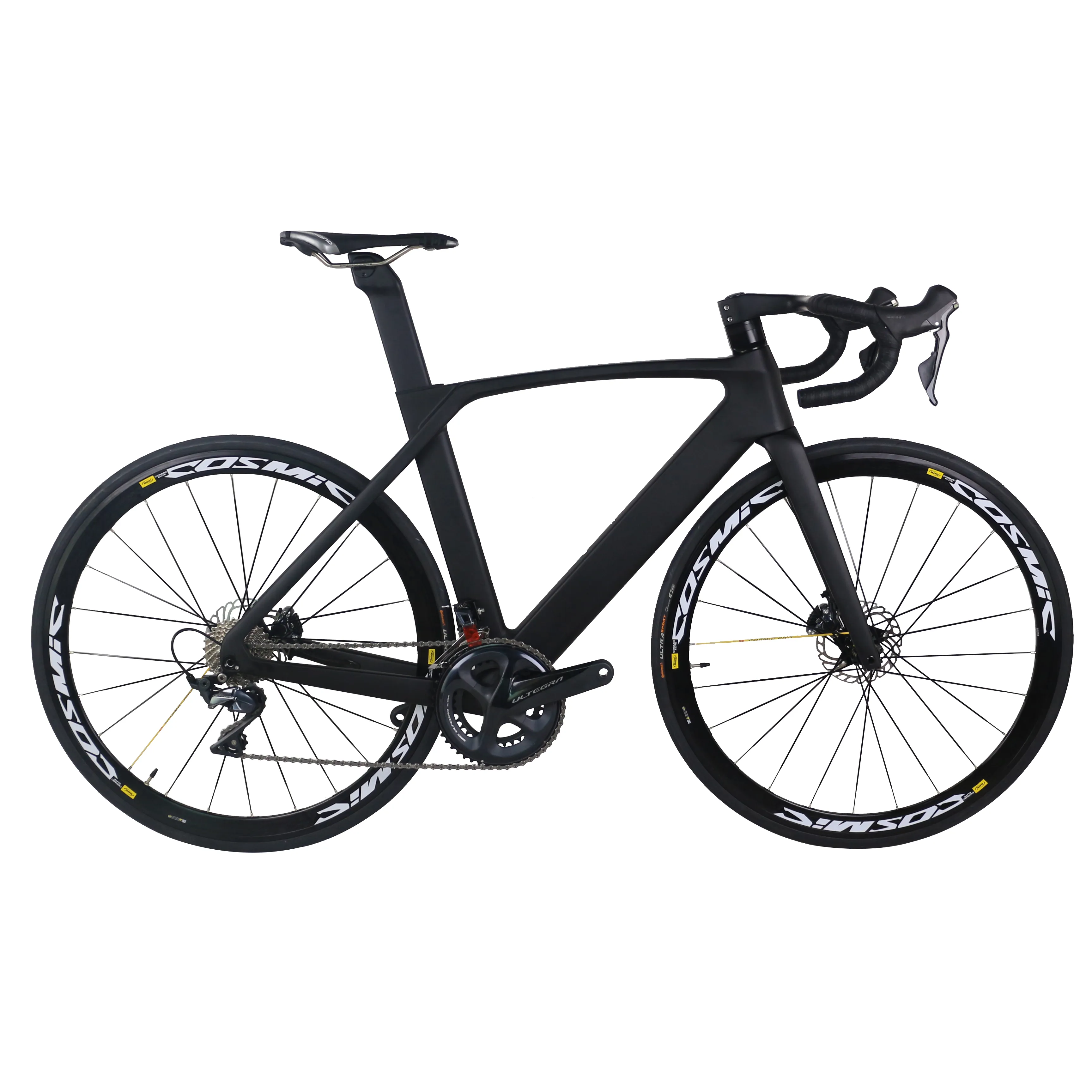 ألياف الكربون الكاملة T1000 Aero Road Complete TT-X34 مع Ultegra R8020 Groupset Factory Made Made Aluminium