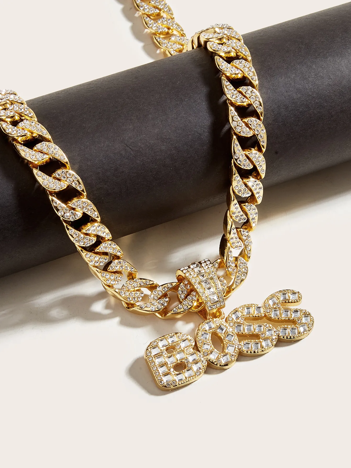 BOSS Chain Link Bracelet Gold | Mainline Menswear United States