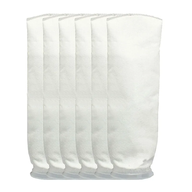 6pcs Filtro Sock Bag Fish Rium Marine Doce Felt PRE 100UM150UM200UM Y200917