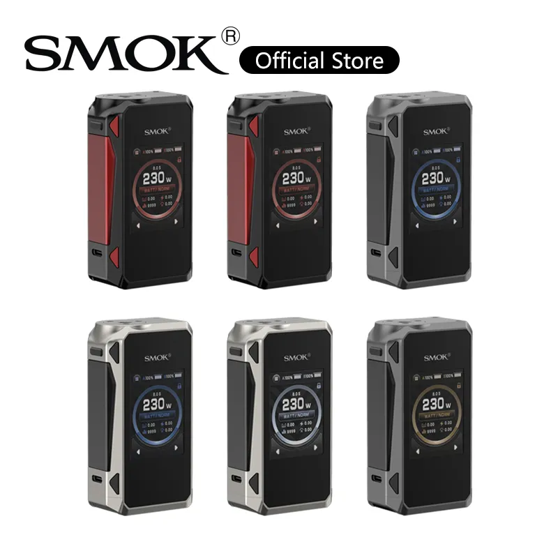 Dym G-Priv 4 Mod 230W G-Priv4 urządzenie Vape z 2,0-calowym ekranem IQ-M Pudełko układu ośmiu ochrony bezpieczeństwa 100% autentyczne