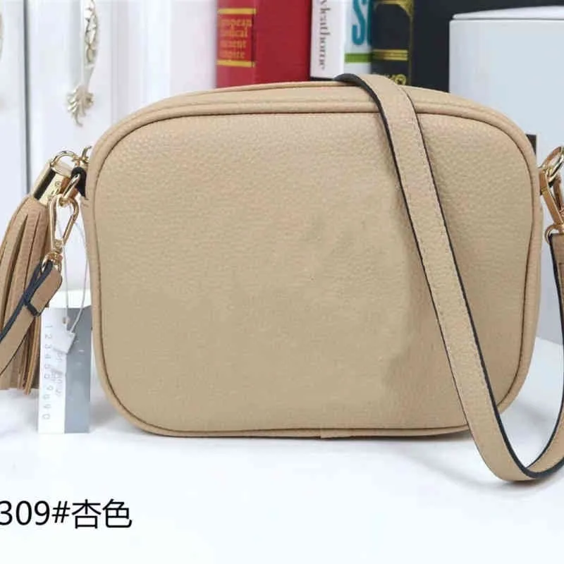 Handbags 70% Off Girl's small round bag litchi pattern messenger women's one shoulder tassel shopping purses