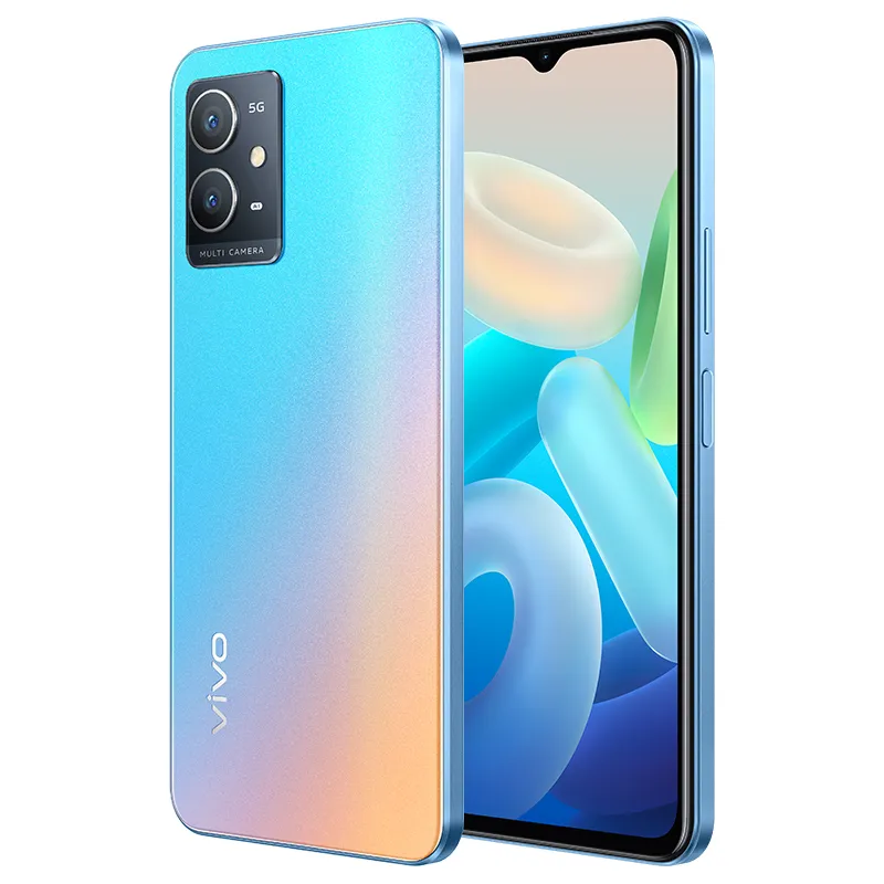 Original Vivo Y33S 5G Mobile Phone 6GB 8GB RAM 128GB ROM Octa Core MTK Dimensity 700 Android 6.51" Big Full Screen 13MP AF 5000mAh Fingerprint ID Face Wake Smart Cellphone