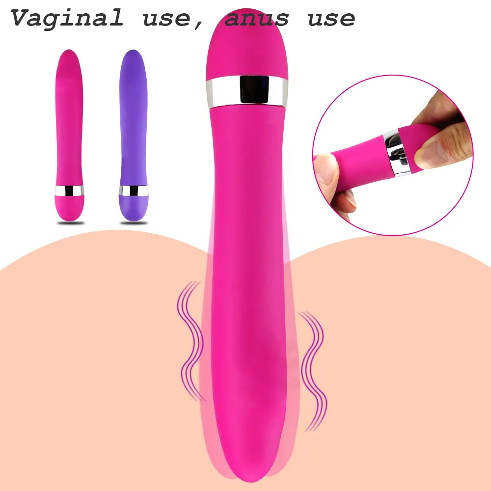 Grande/pequeno vibrador vibrador av stick erótico g spot wand vibração anal vibração adulta brinquedos sexy mulheres masturbador lésbico