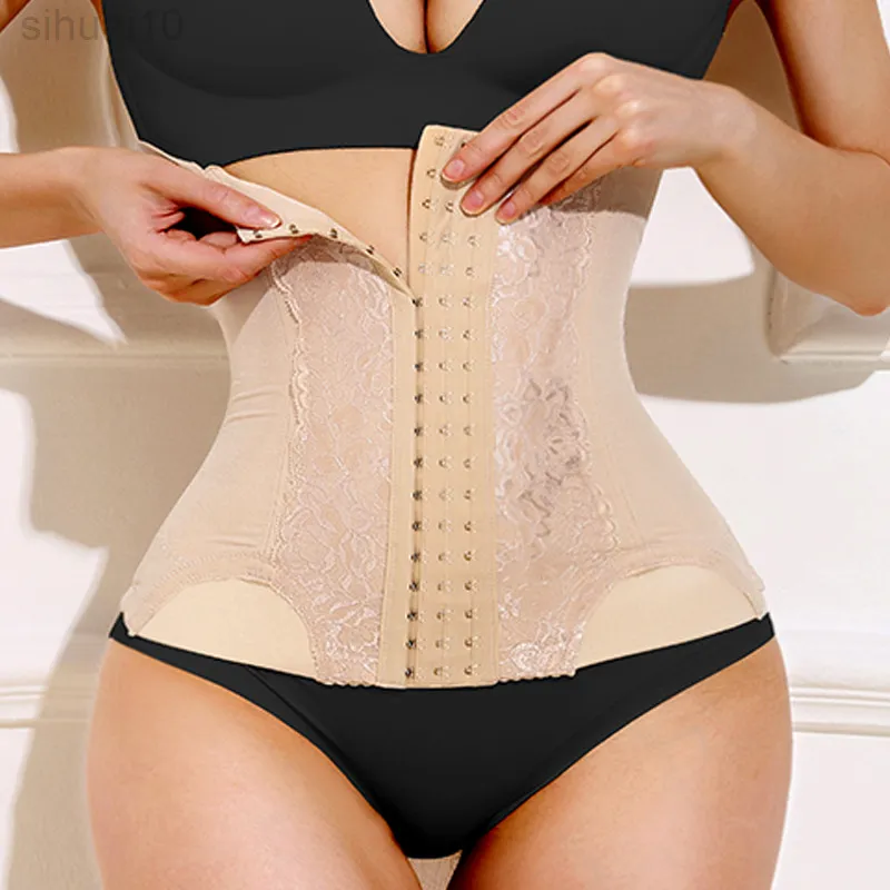 Corset taille formateur Cincher femmes sous-vêtements amincissants perte de poids modélisation ceinture Shapewaer ventre contrôle Fajas ceinture corps Shaper L220802