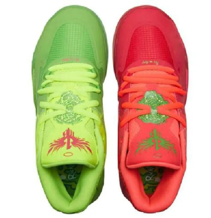men's rick and morty basketball shoes