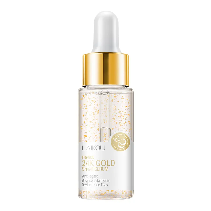 24K Gold Face Essence Sérum Hydratant Réduit Les Pores Répare La Peau Lâche Sèche Nourrit Les Produits De Soins Du Visage