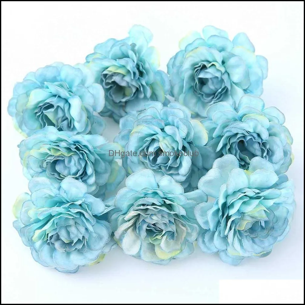 New flower head multi-layer simulation flower fake Hydrangea DIY manual accessories home decoration