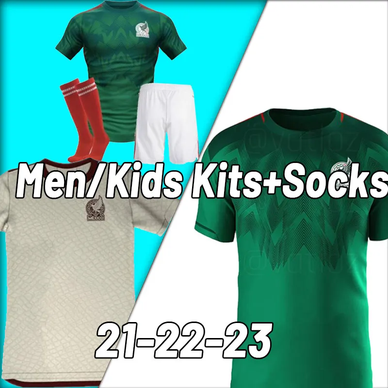 MEXICO 2022 2023 Mexico Soccer Jersey Fans Player Version H.LOSANO 22