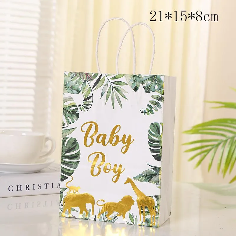 Card Factory Gift Bags Jungle Safari Animals Bag Handbags Kids Birthday