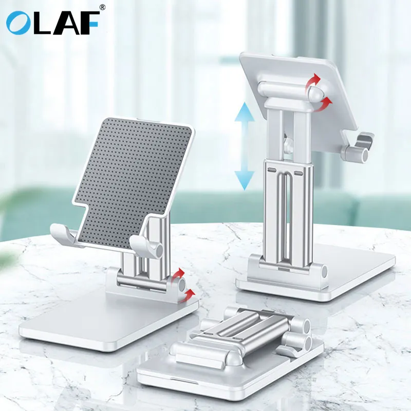 Cell Phone Stand, Angle Height Adjustable IPhone Stand For Desk From