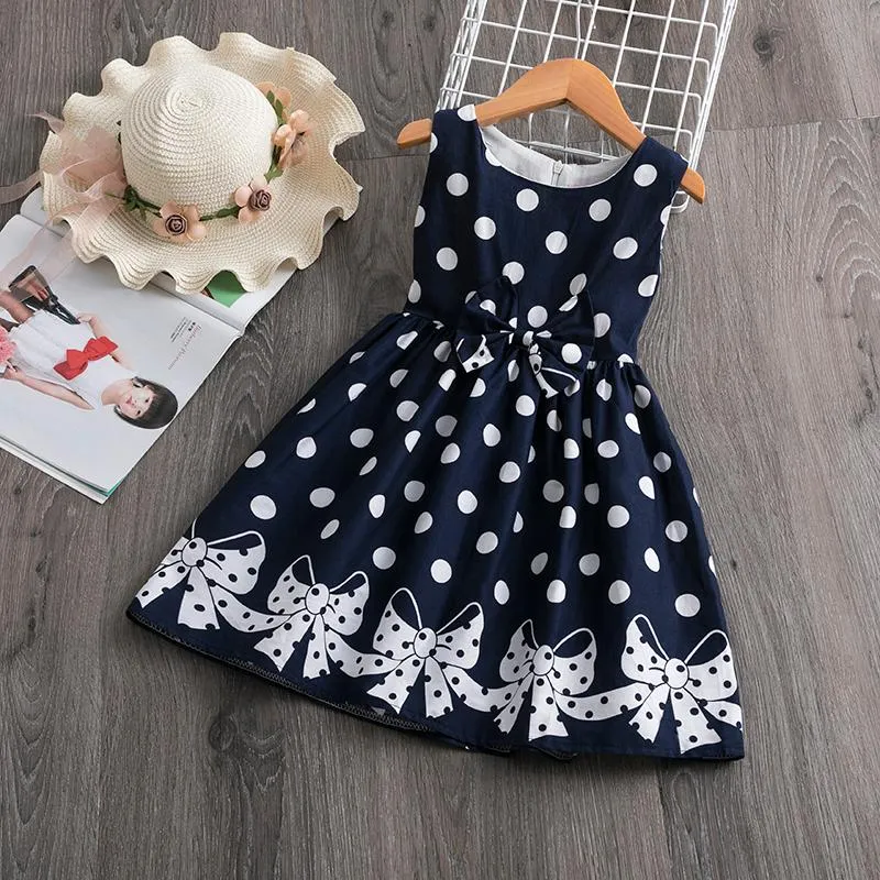 Dresses For Girls Striped Girls Summer Dress Casual Style Children Party  Dresses Toddler Clothes Girl - Girls Casual Dresses - AliExpress
