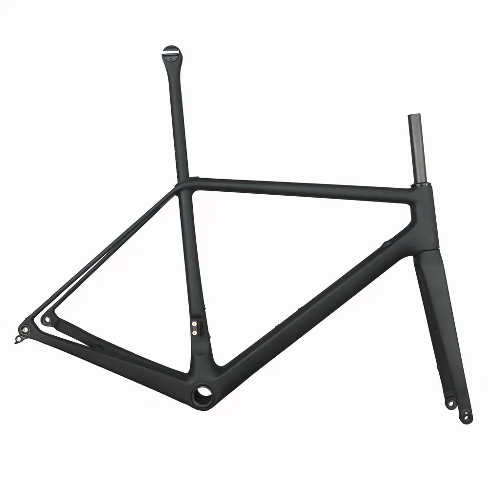 Superlight Toray T1000 Carbon Carbon Carbon Disc Brake Road Pike Frame FM619 DI2 متوافق مع تقنية BB86 BORTING BRACKET EPS