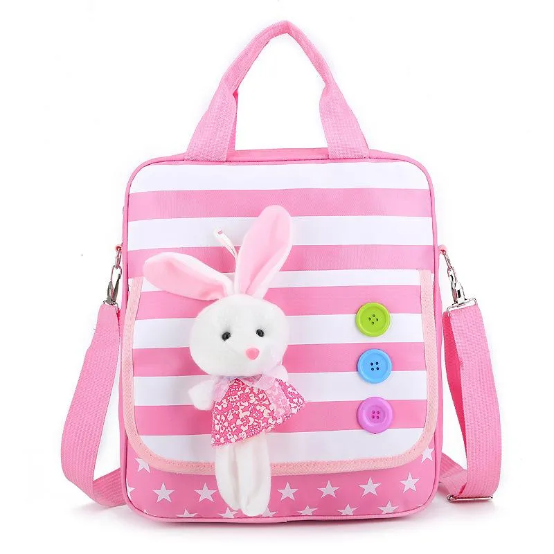 School Bags Fashion Tutorial Bag For Teenage Girls Washable Durable Large Capacity Children Doll Backpack